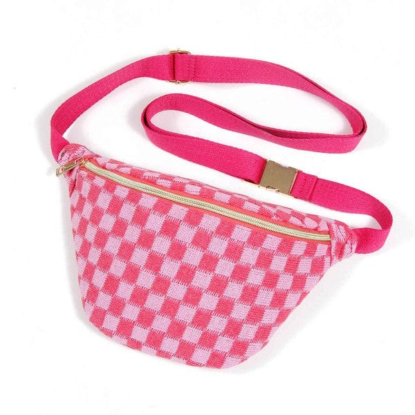 Ellison and Young Pink / OS Check Yourself Belt Sling Bag