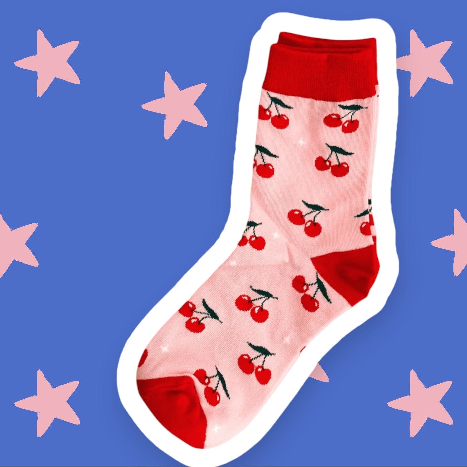 Tiny Gift Society Gift-Ready Cherry Delight Cozy Socks