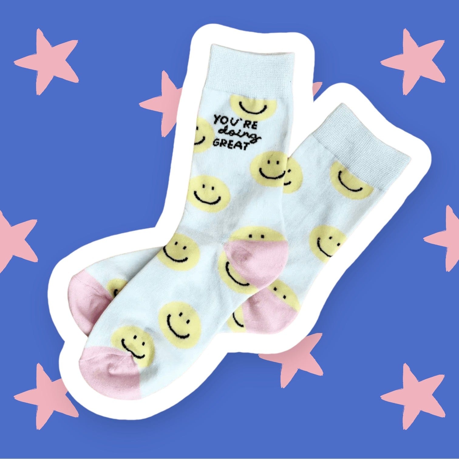 Tiny Gift Society Gift-Ready Smiles & Sunshine Socks